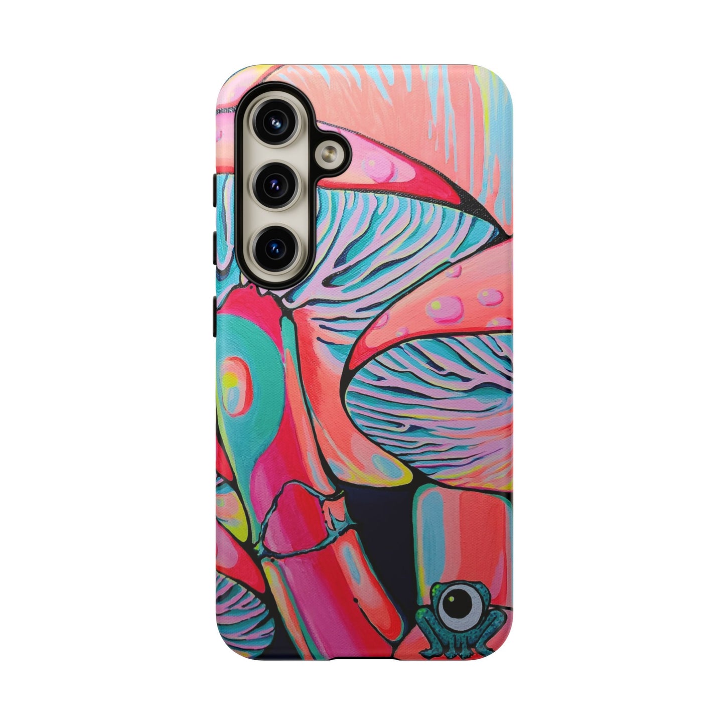 Neon Fat Bananas Tough Phone Case