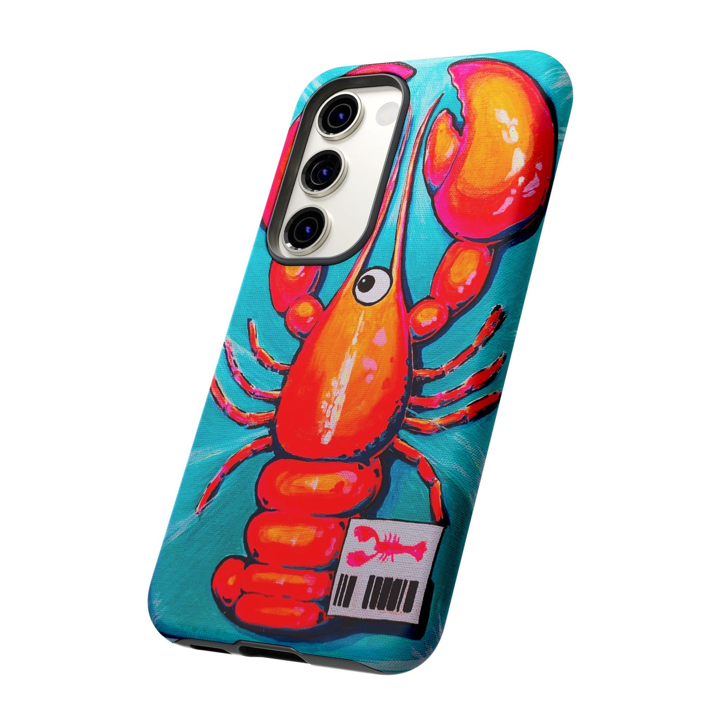 Neon Lobster Tough Phone Case