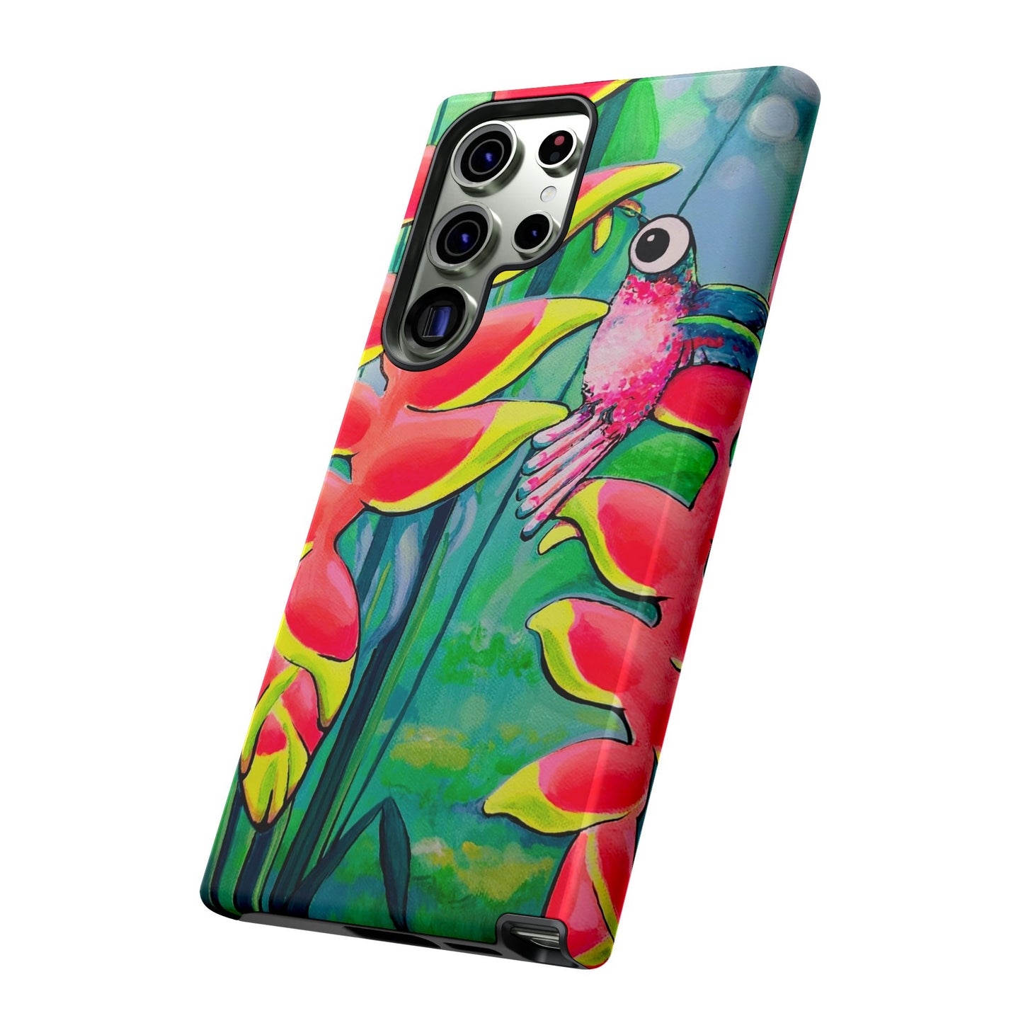 Cyclops Hummingbirds Tough Phone Case