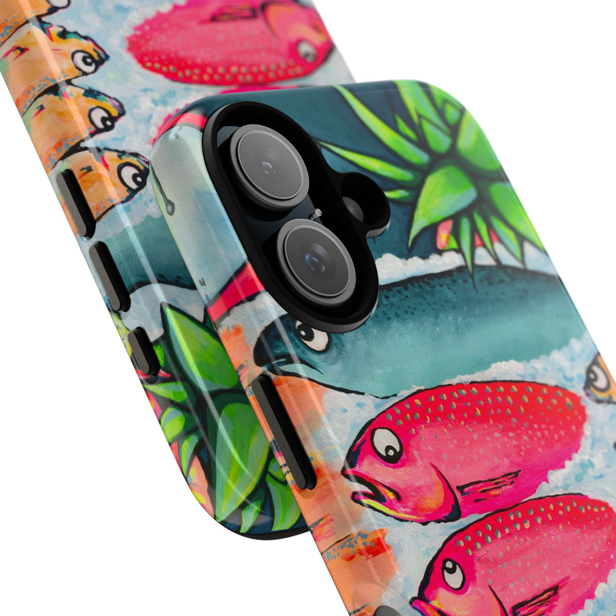 Neon Cabo Fish Market Tough Phone Case