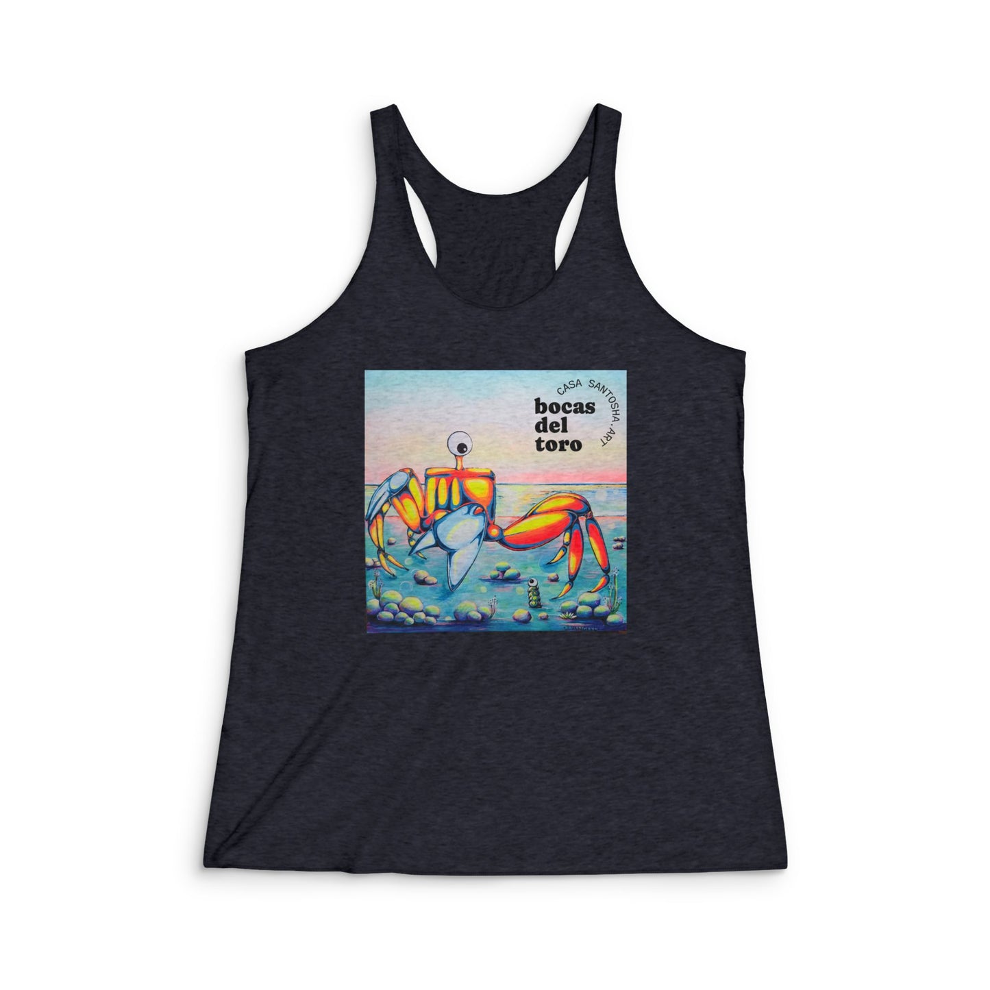 Women's Cyclops Crab Graphic Racerback Tank