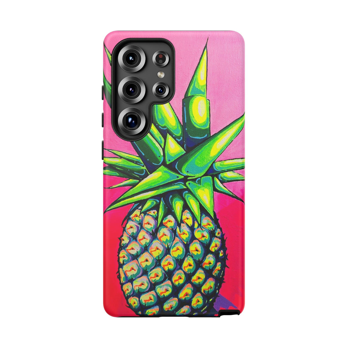 Neon Pineapple Tough Phone Case