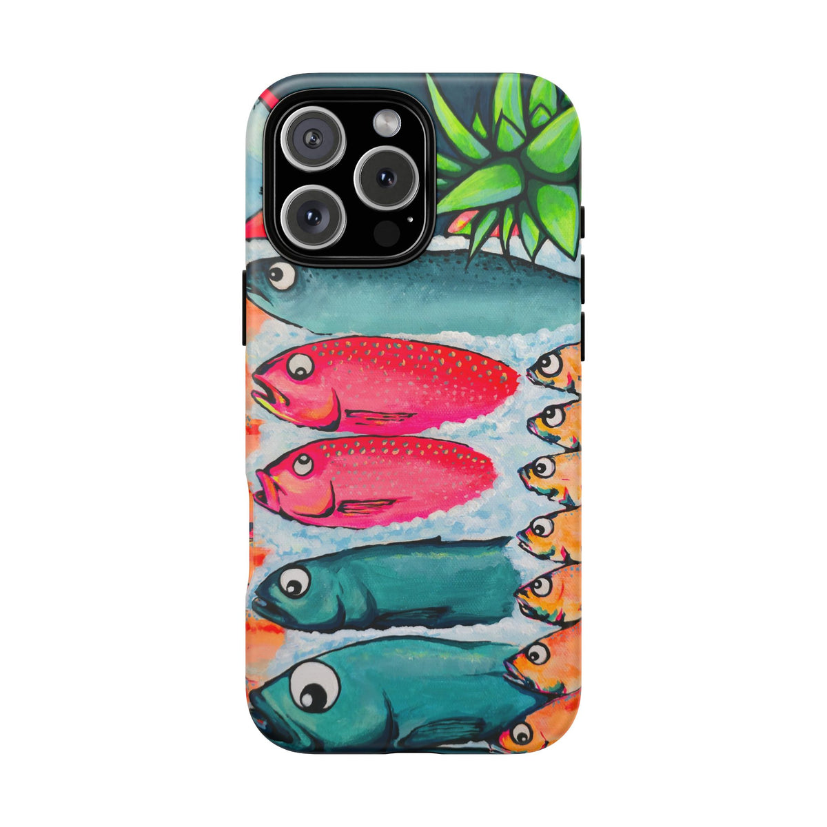 Neon Cabo Fish Market Tough Phone Case