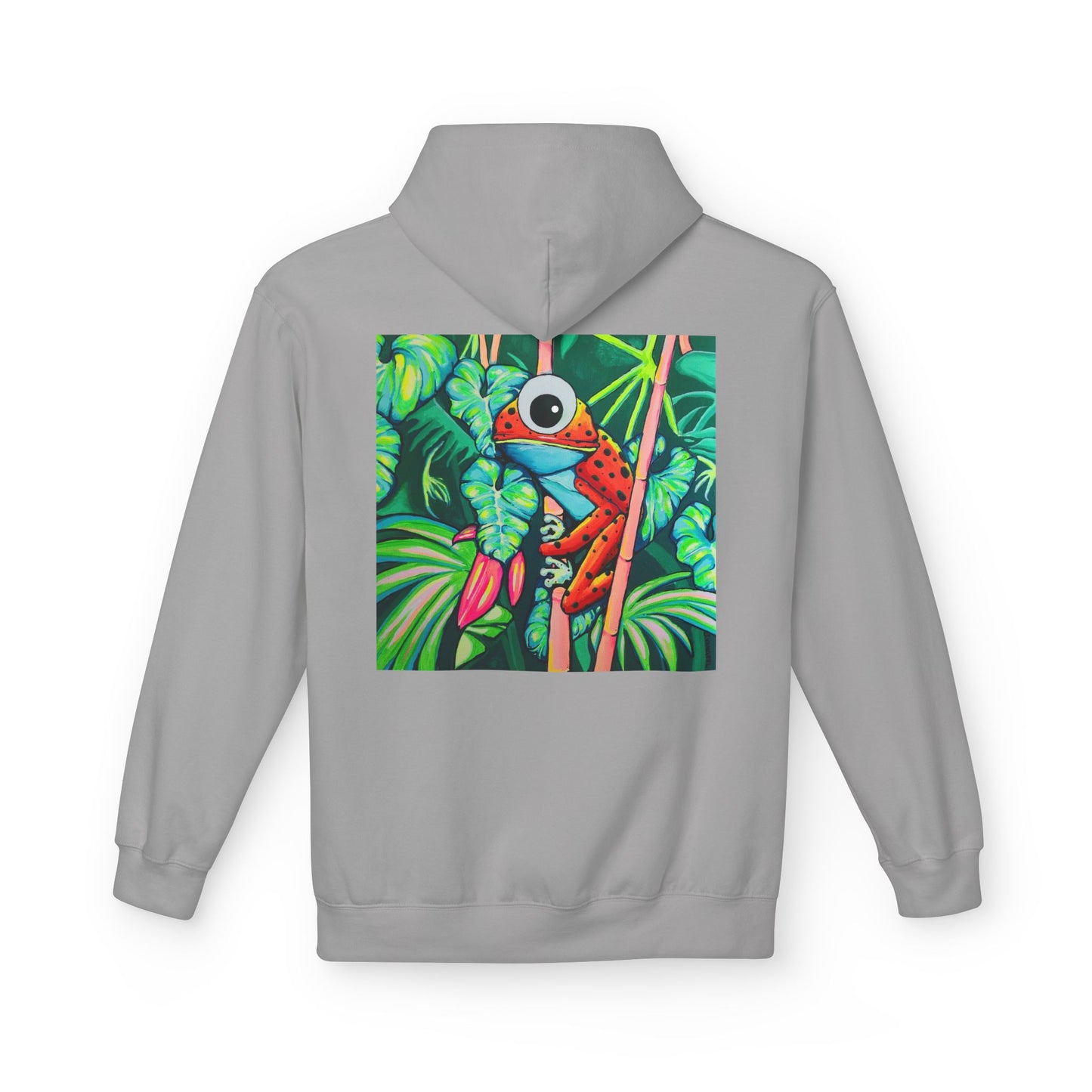 Unisex Cyclops Red Frog Soft Hoodie