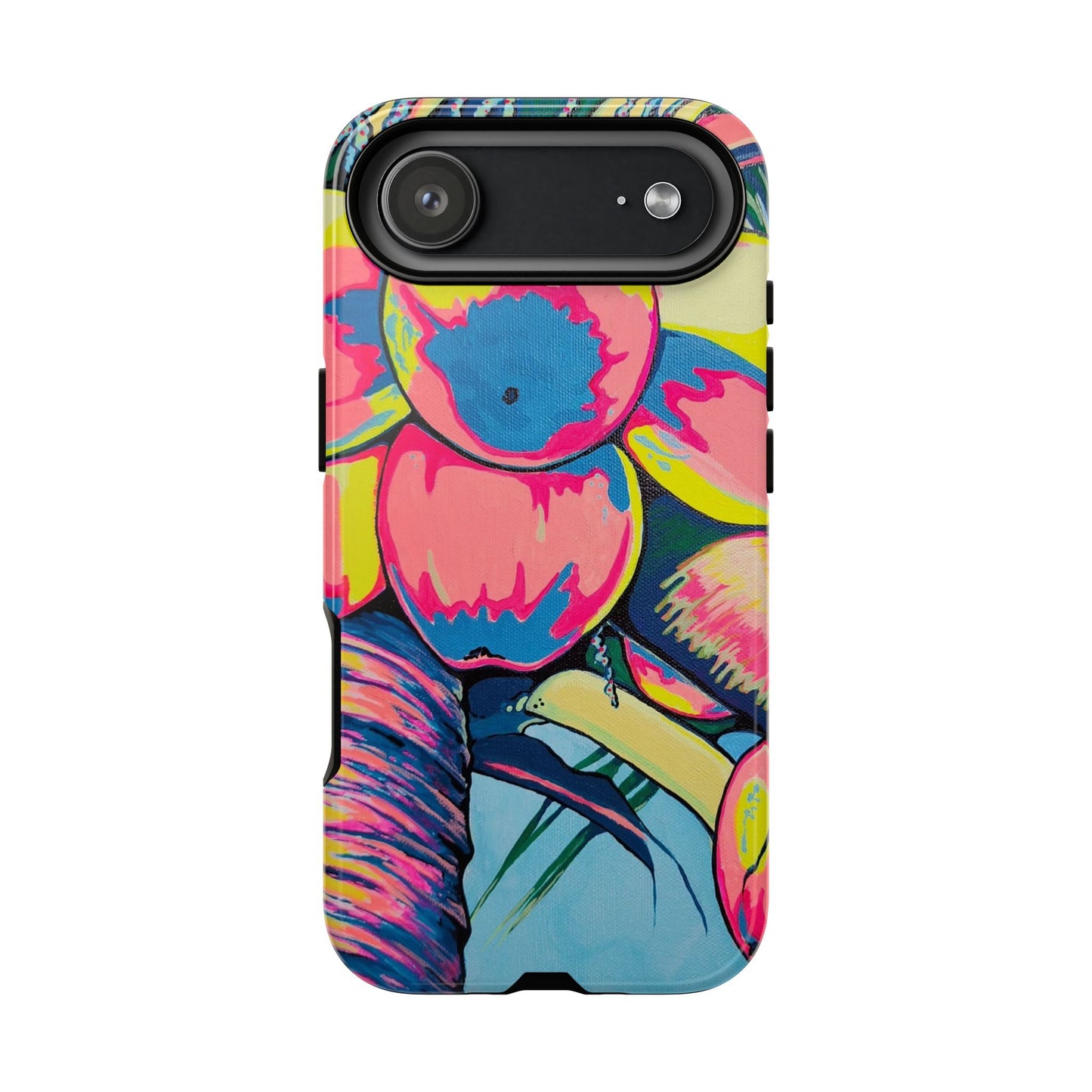 Neon Coconuts Tough Phone Case