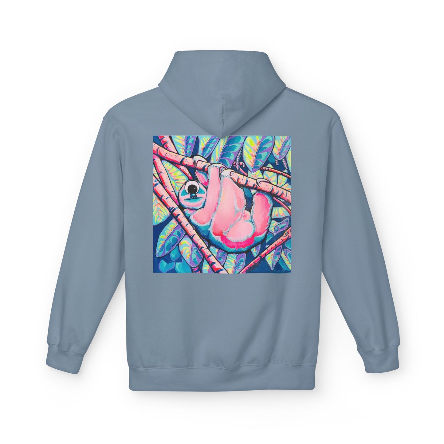 Unisex Cyclops Sloth Soft Hoodie