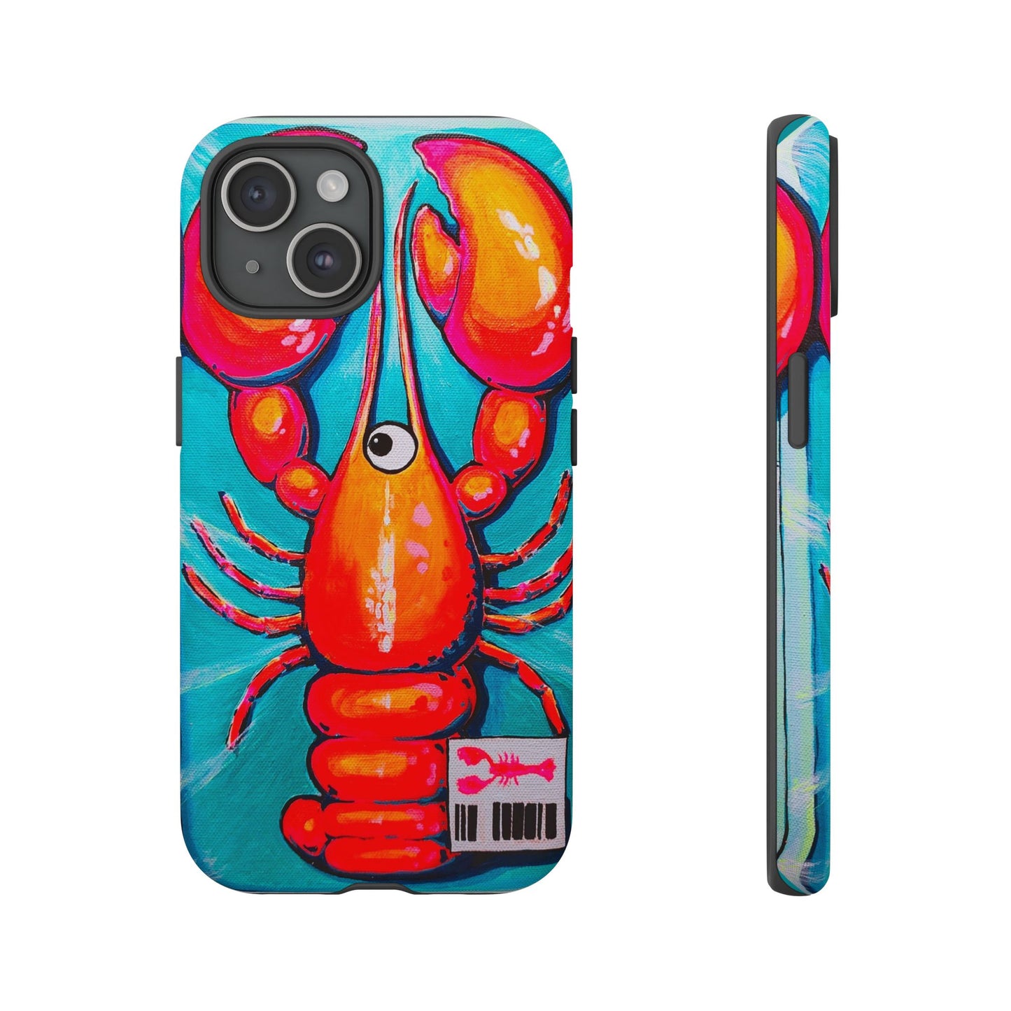Neon Lobster Tough Phone Case
