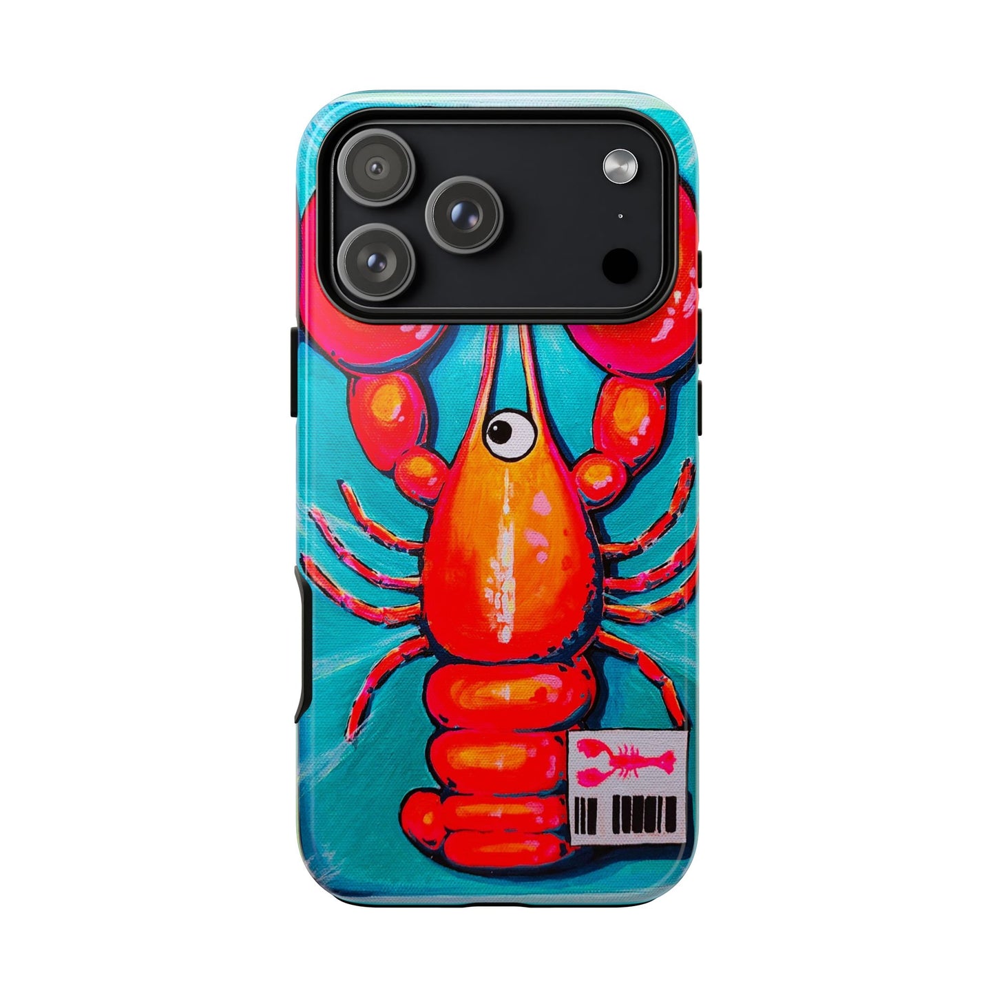 Neon Lobster Tough Phone Case