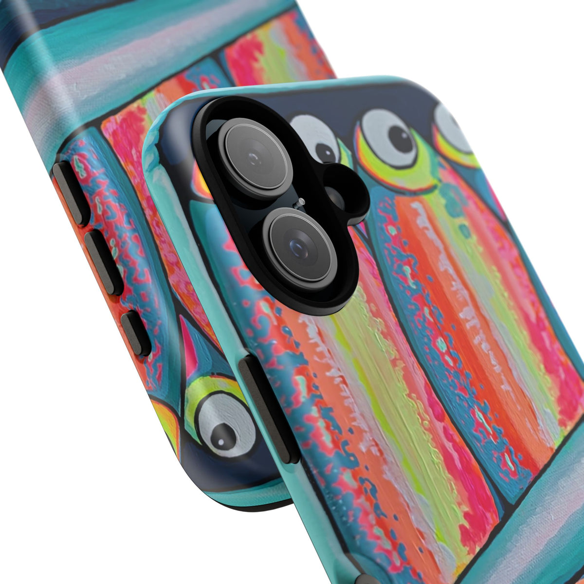 Neon Sardines Tough Phone Case