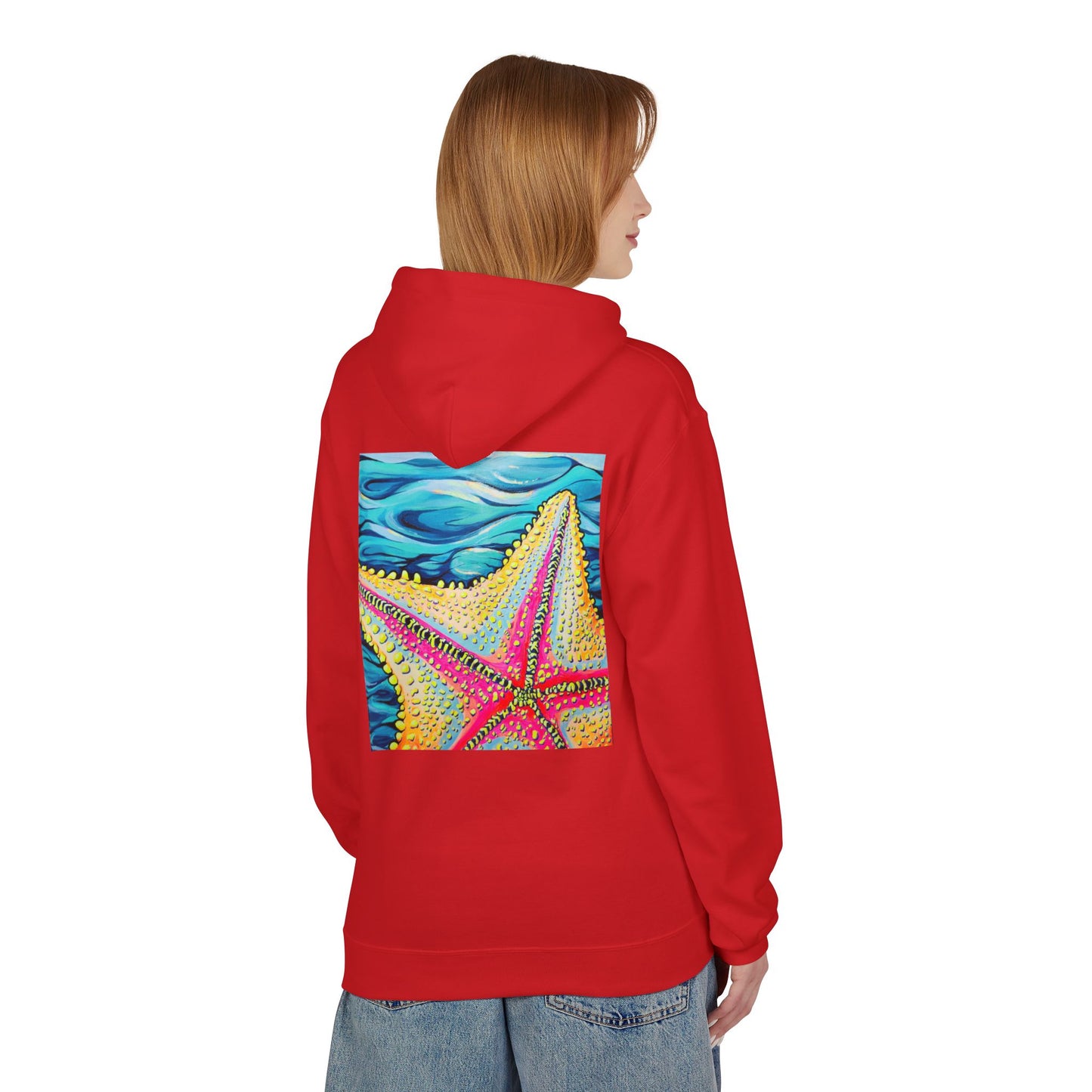 Unisex Starfish Beach Bocas Soft Hoodie