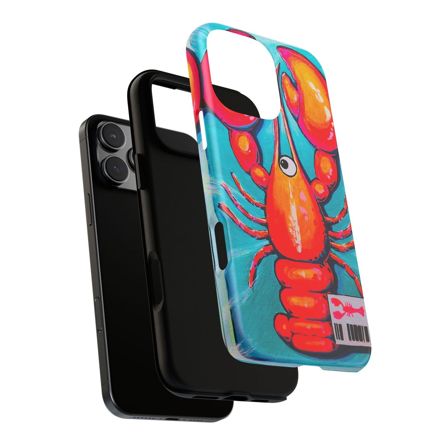 Neon Lobster Tough Phone Case