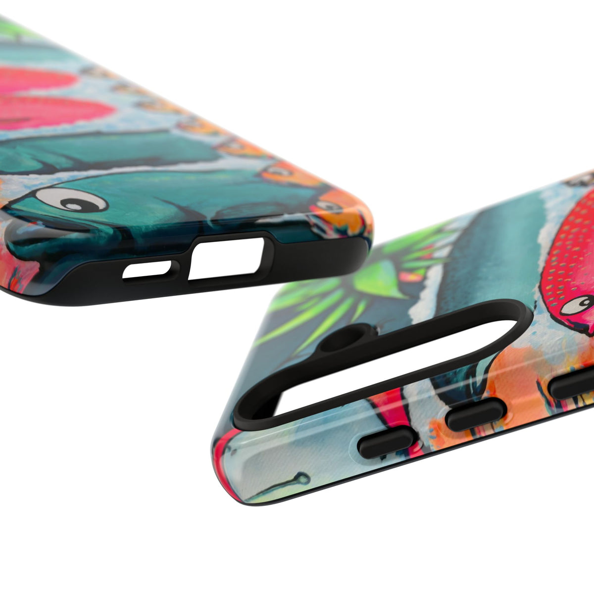 Neon Cabo Fish Market Tough Phone Case