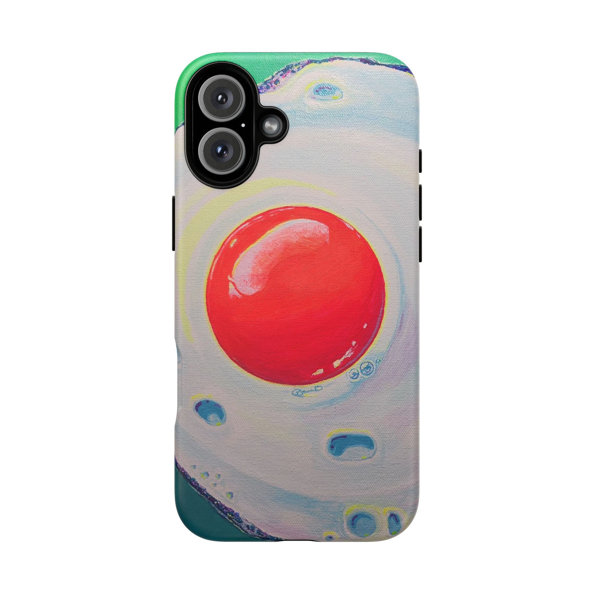 Neon Fried Egg Tough Phone Case