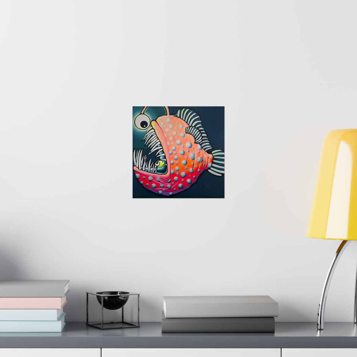 Cyclops Anglerfish Giclée Art Poster