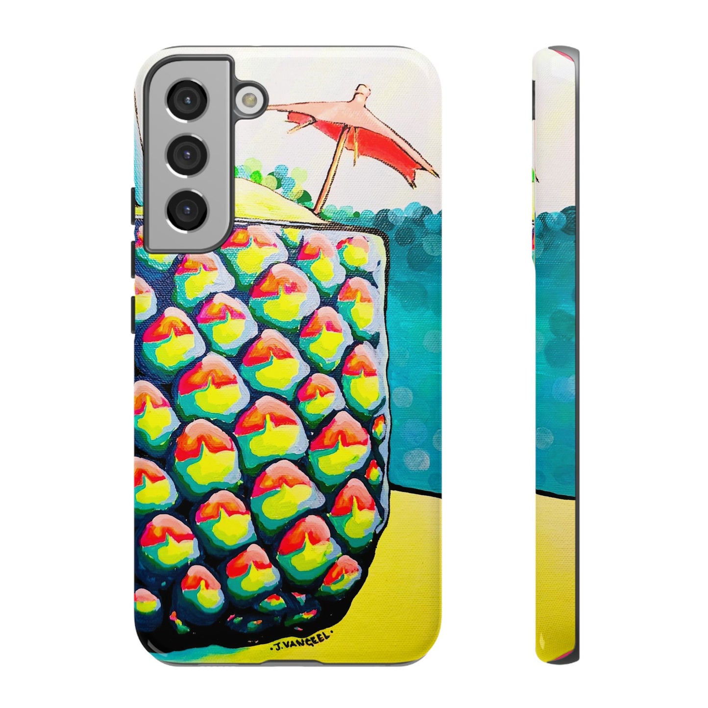 Neon Piña Colada Tough Phone Case