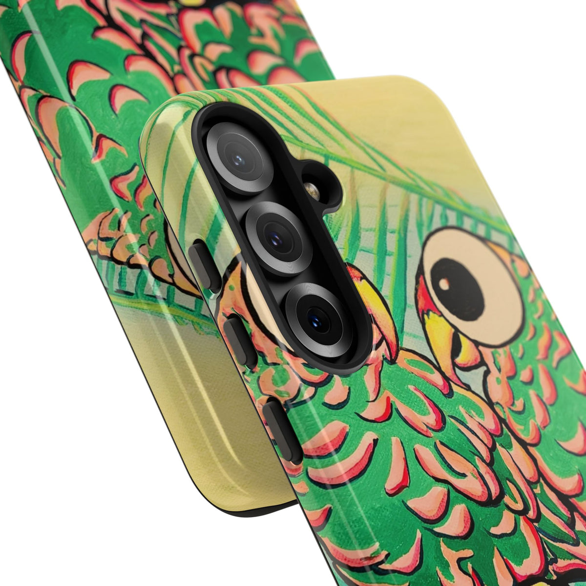 Chatty Cyclops Parrots Tough Phone Case