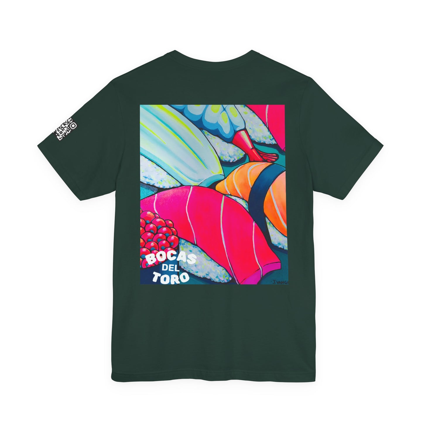 T-shirt unisexe néon Sushi
