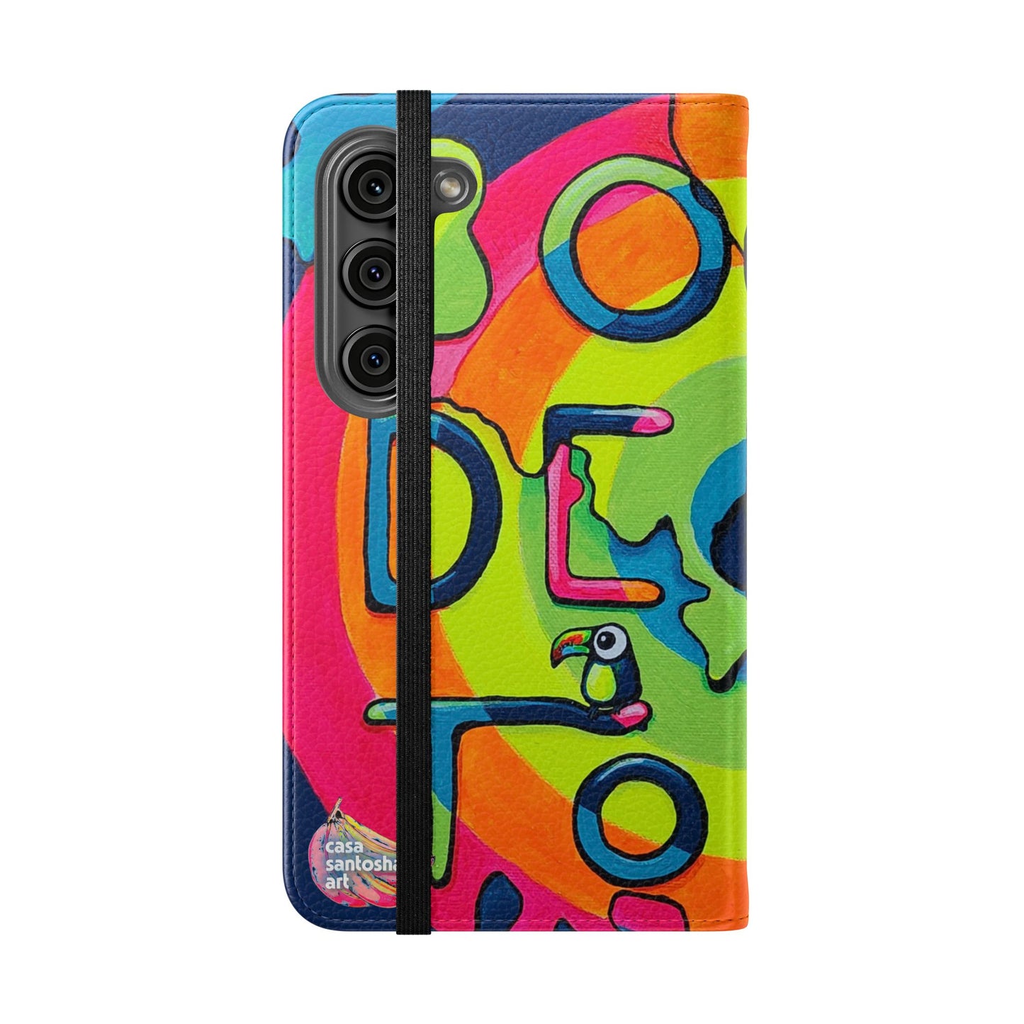 Bocas Del Toro Islands Flip Phone Case – Wallet Cover with Card Slots