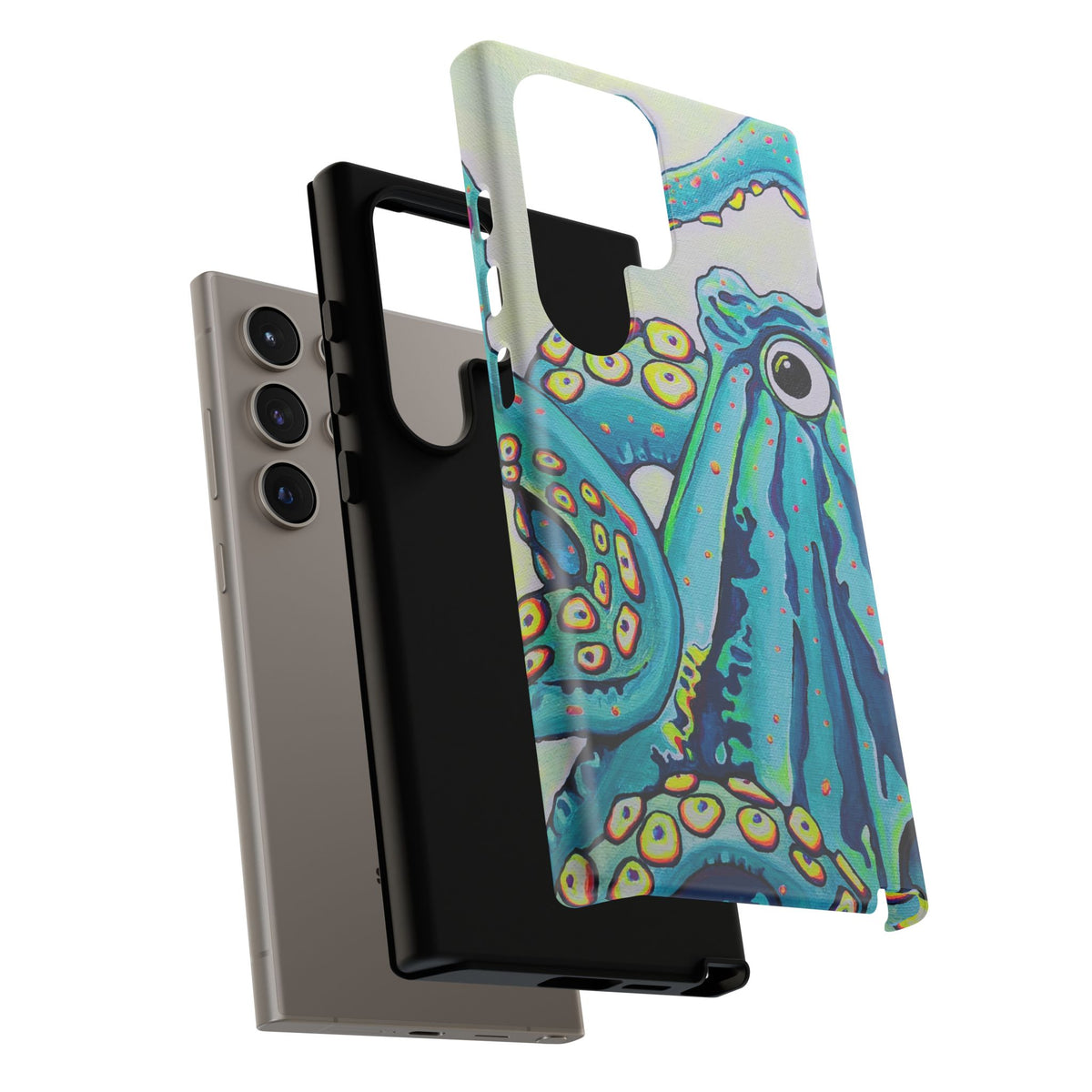 Cyclops Octopus Tough Phone Case