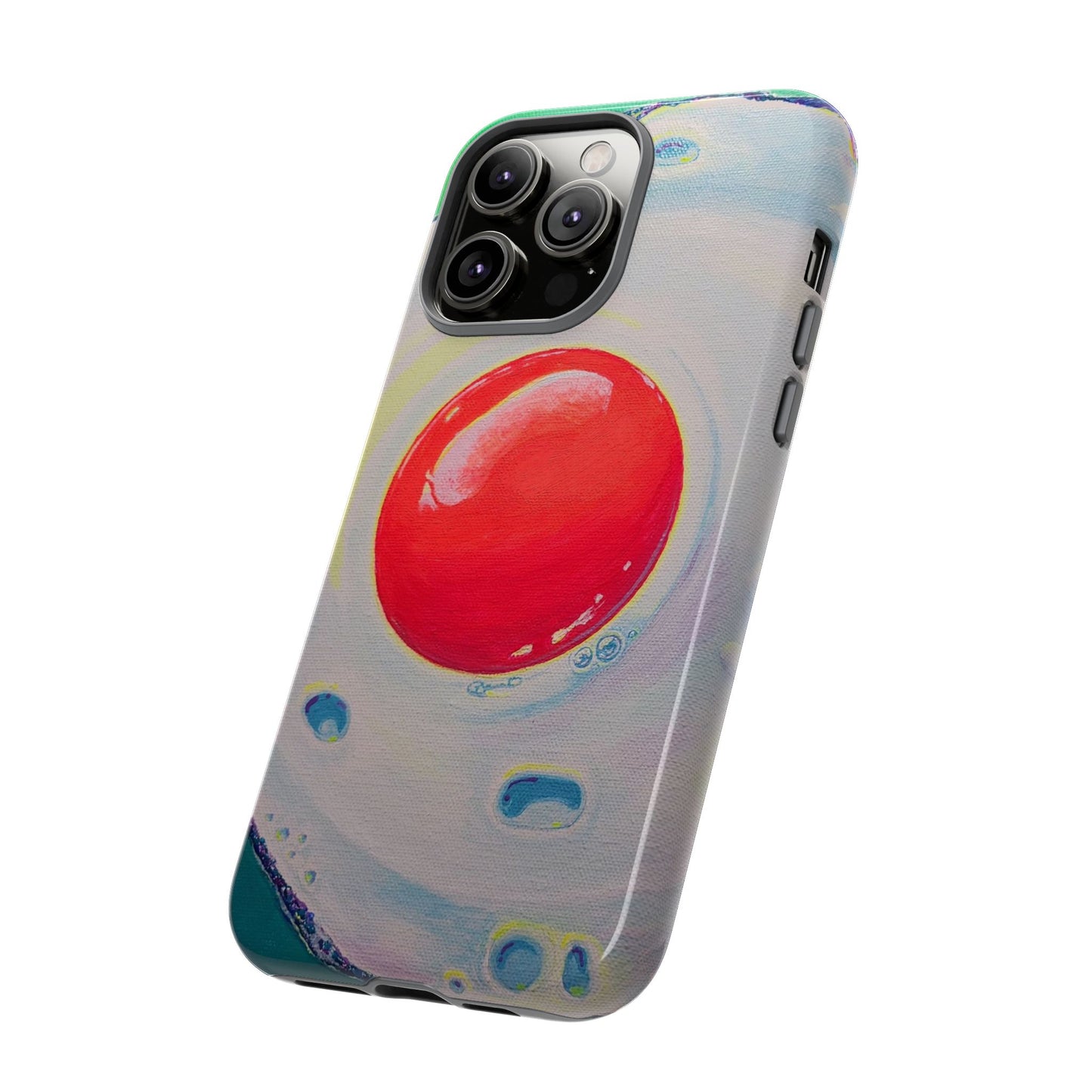Neon Fried Egg Tough Phone Case