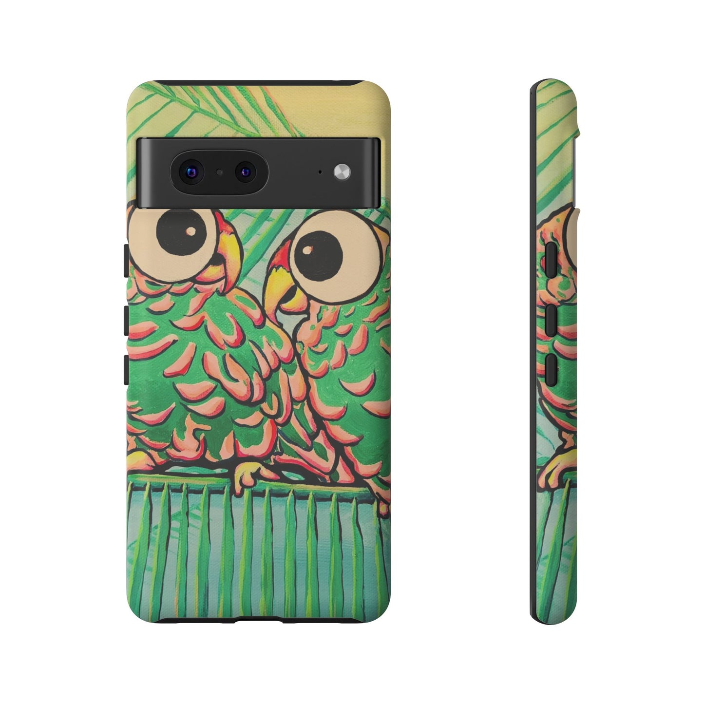 Chatty Cyclops Parrots Tough Phone Case