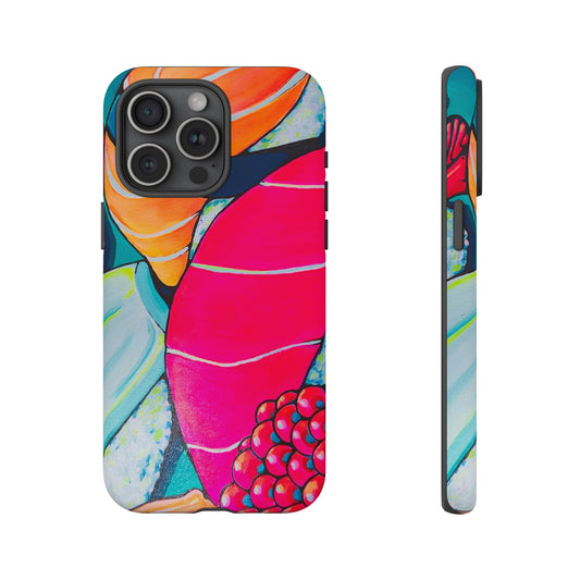 Neon Sushi Tough Phone Case