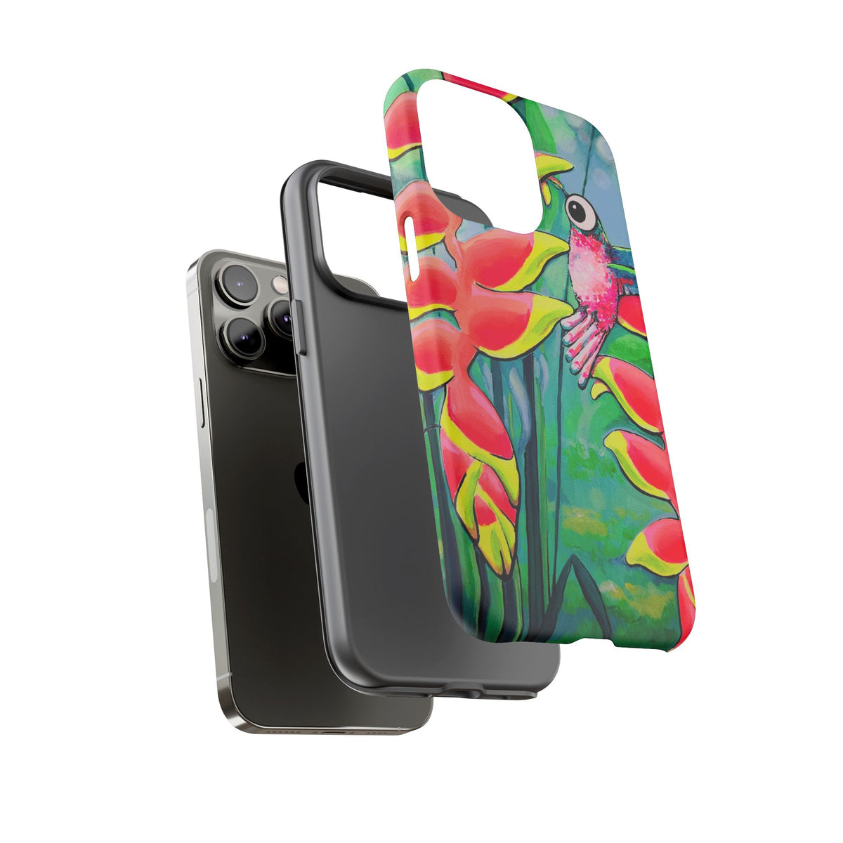 Cyclops Hummingbirds Tough Phone Case