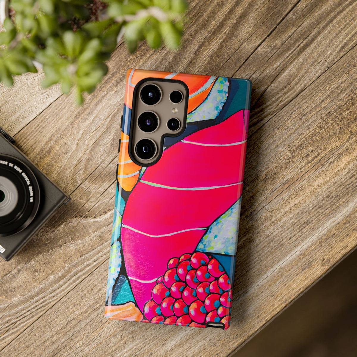 Coque de téléphone résistante Néon Sushi