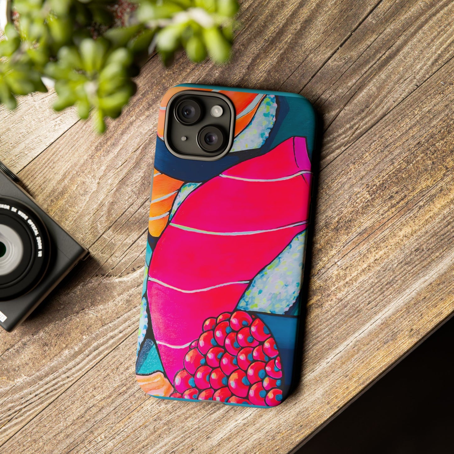 Coque de téléphone résistante Néon Sushi
