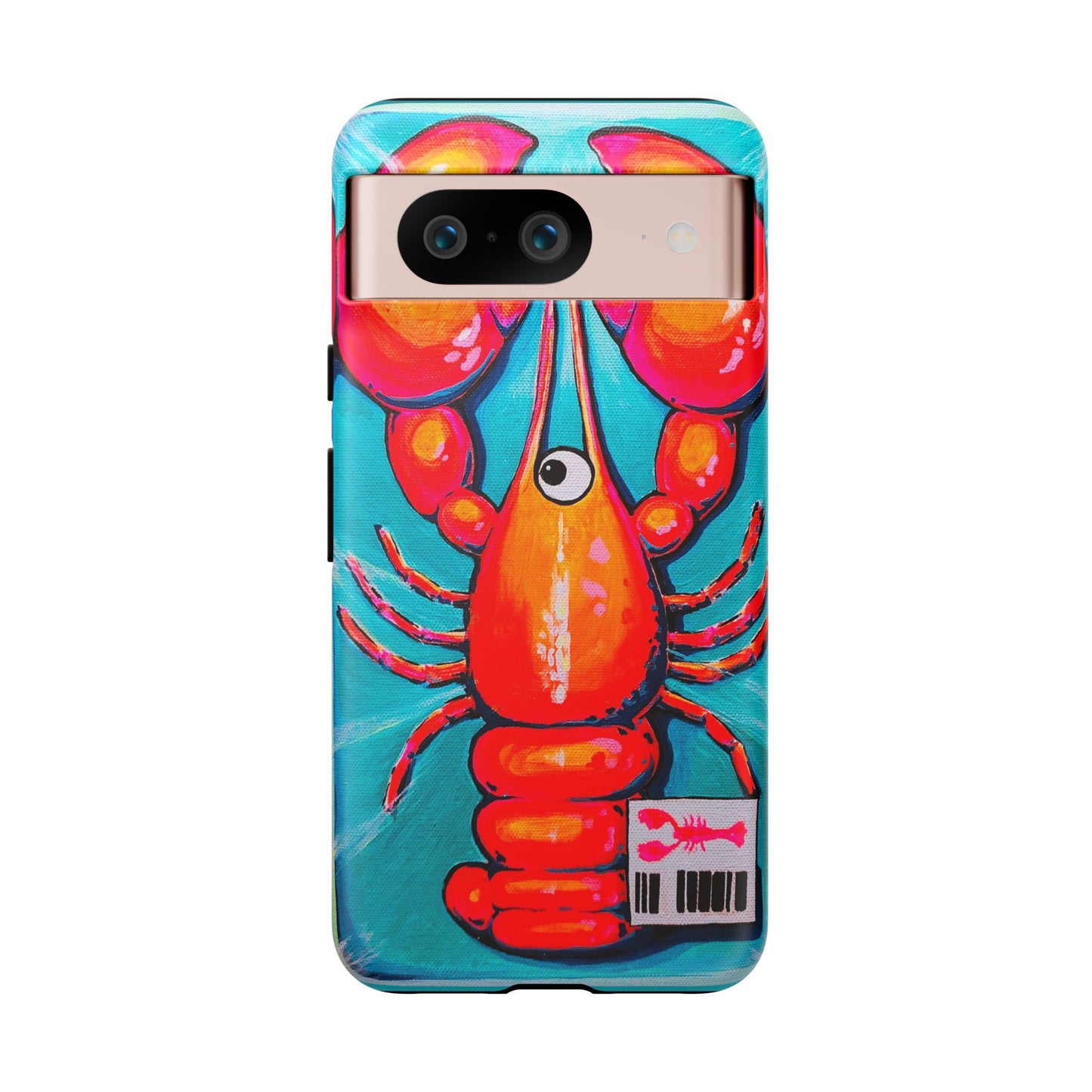 Neon Lobster Tough Phone Case
