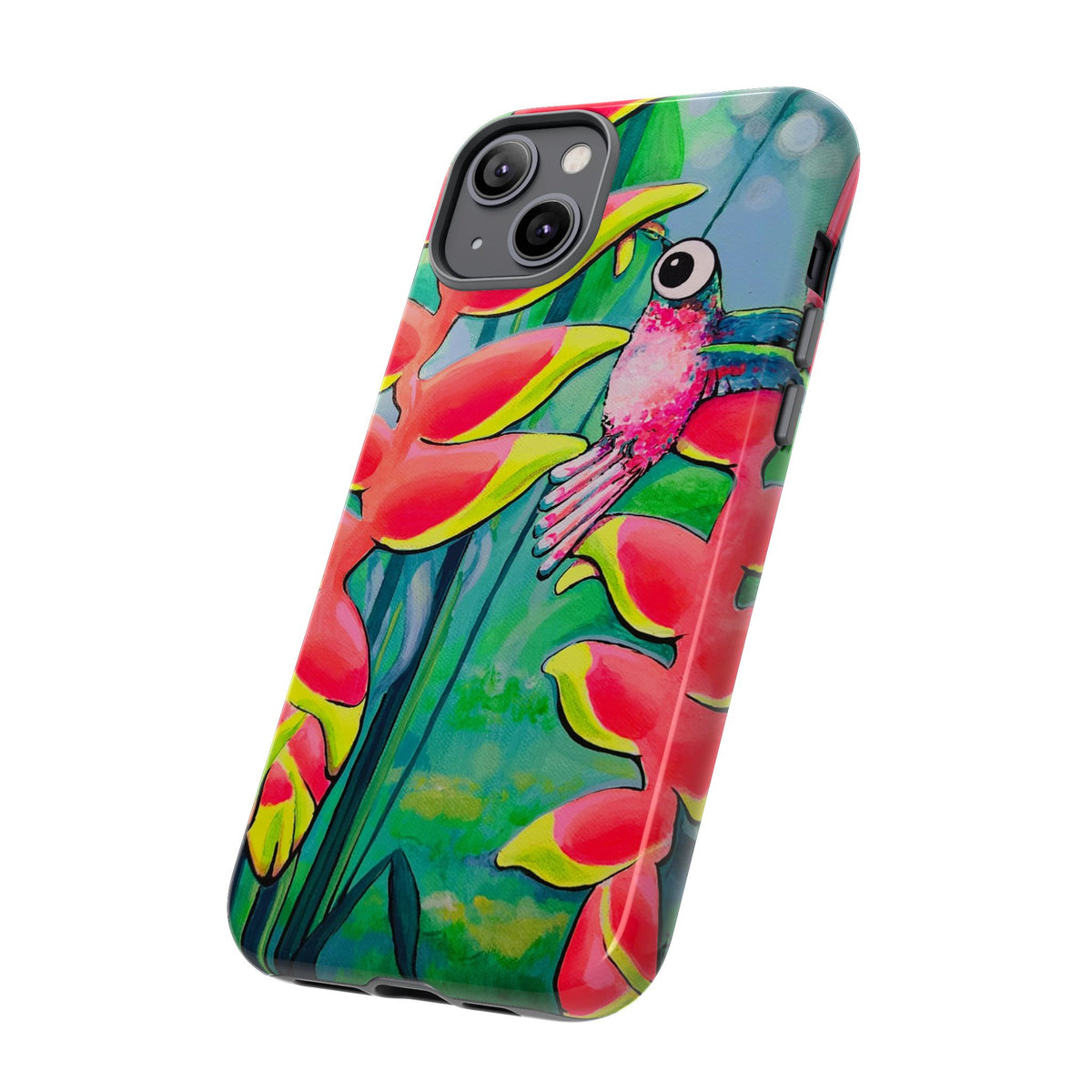 Cyclops Hummingbirds Tough Phone Case