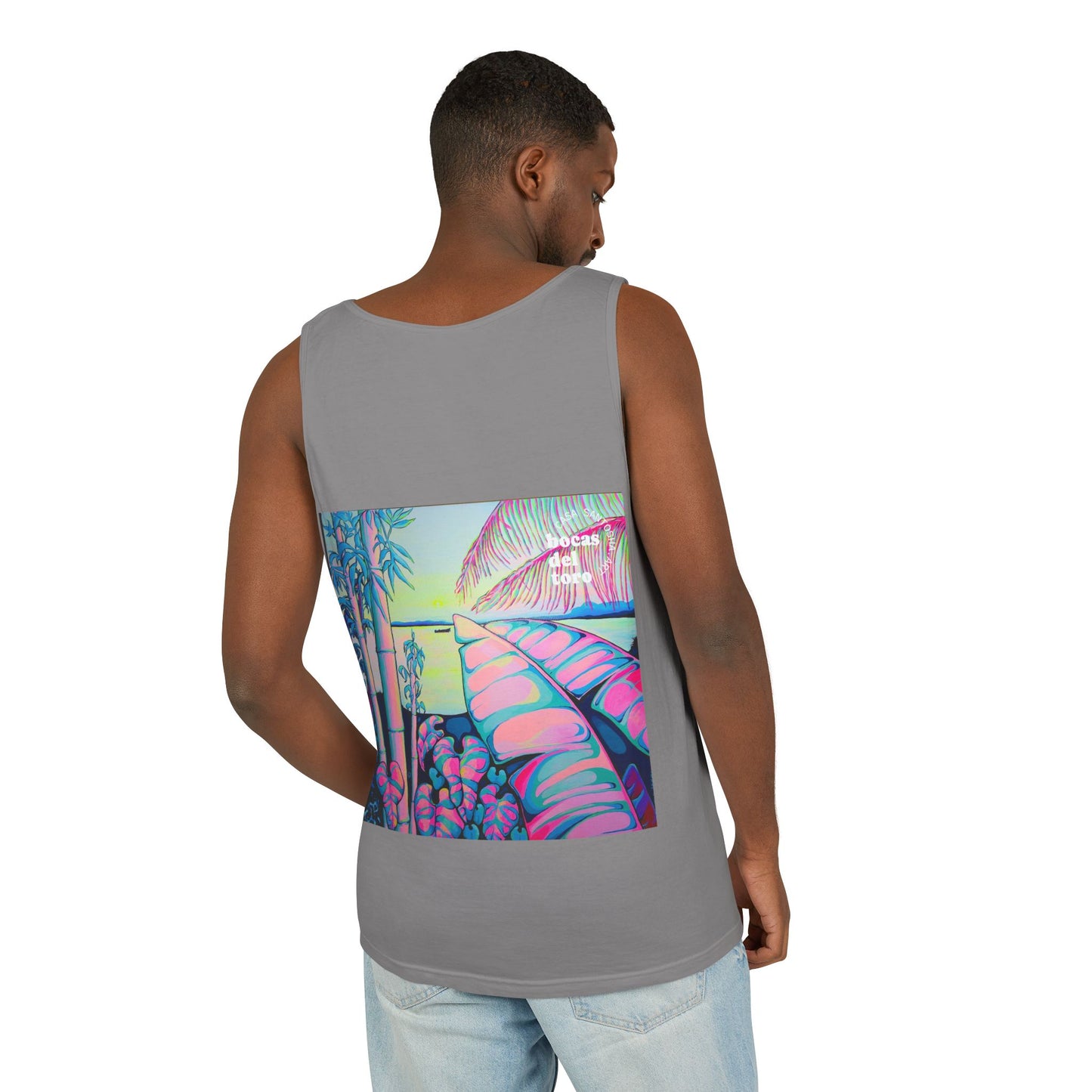 Unisex Serenity Bocas Tank Top - Perfect for Summer Vibes
