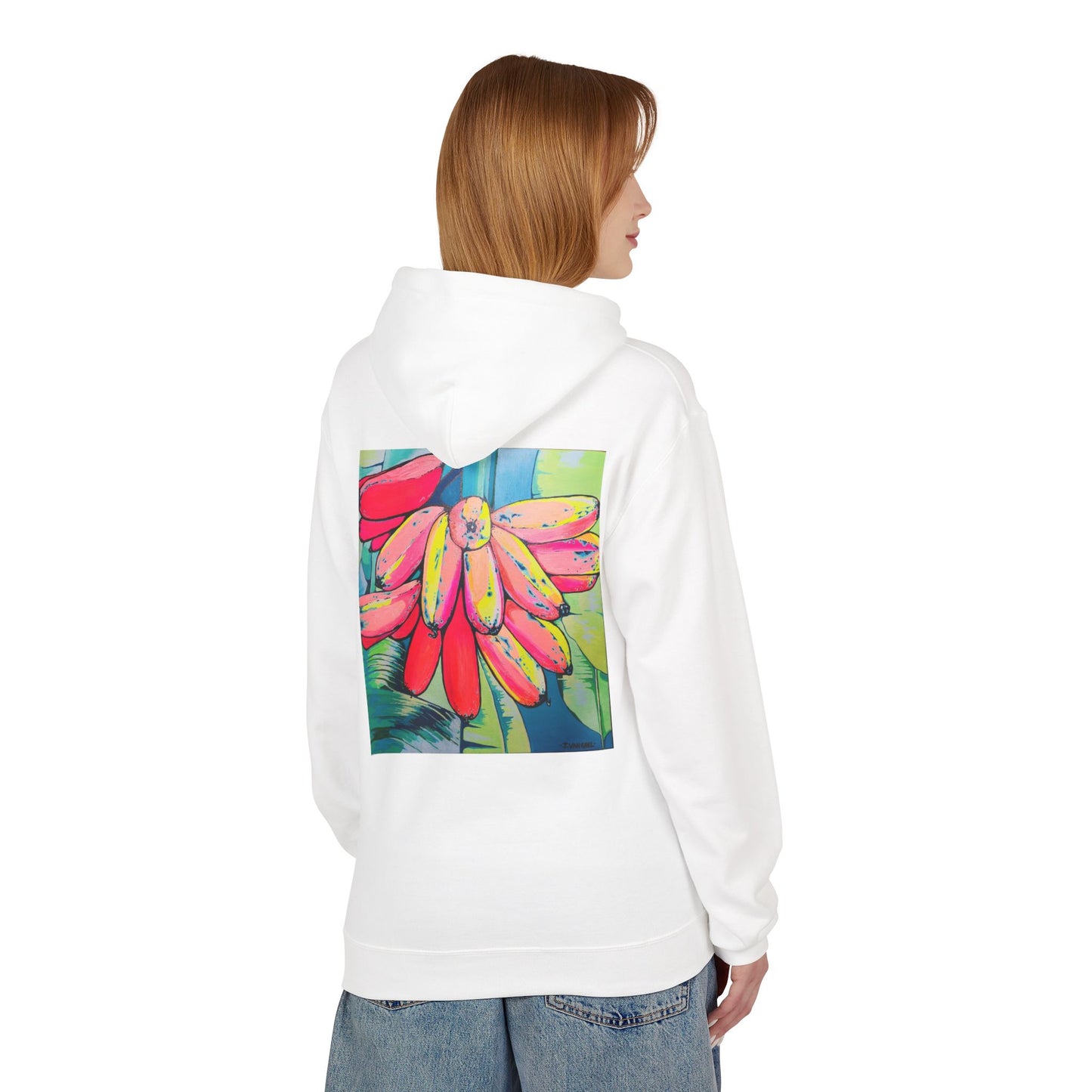 Unisex Neon Primitivo Bananas Soft Hoodie