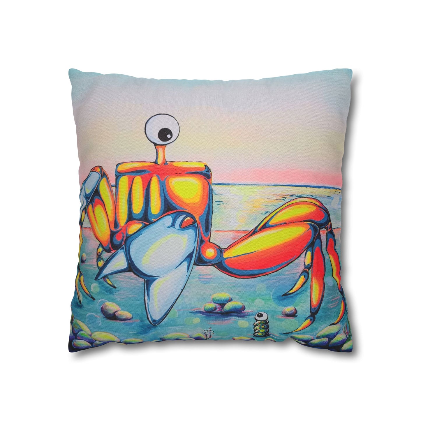 Cyclops Crab Pillowcase, Cover Only