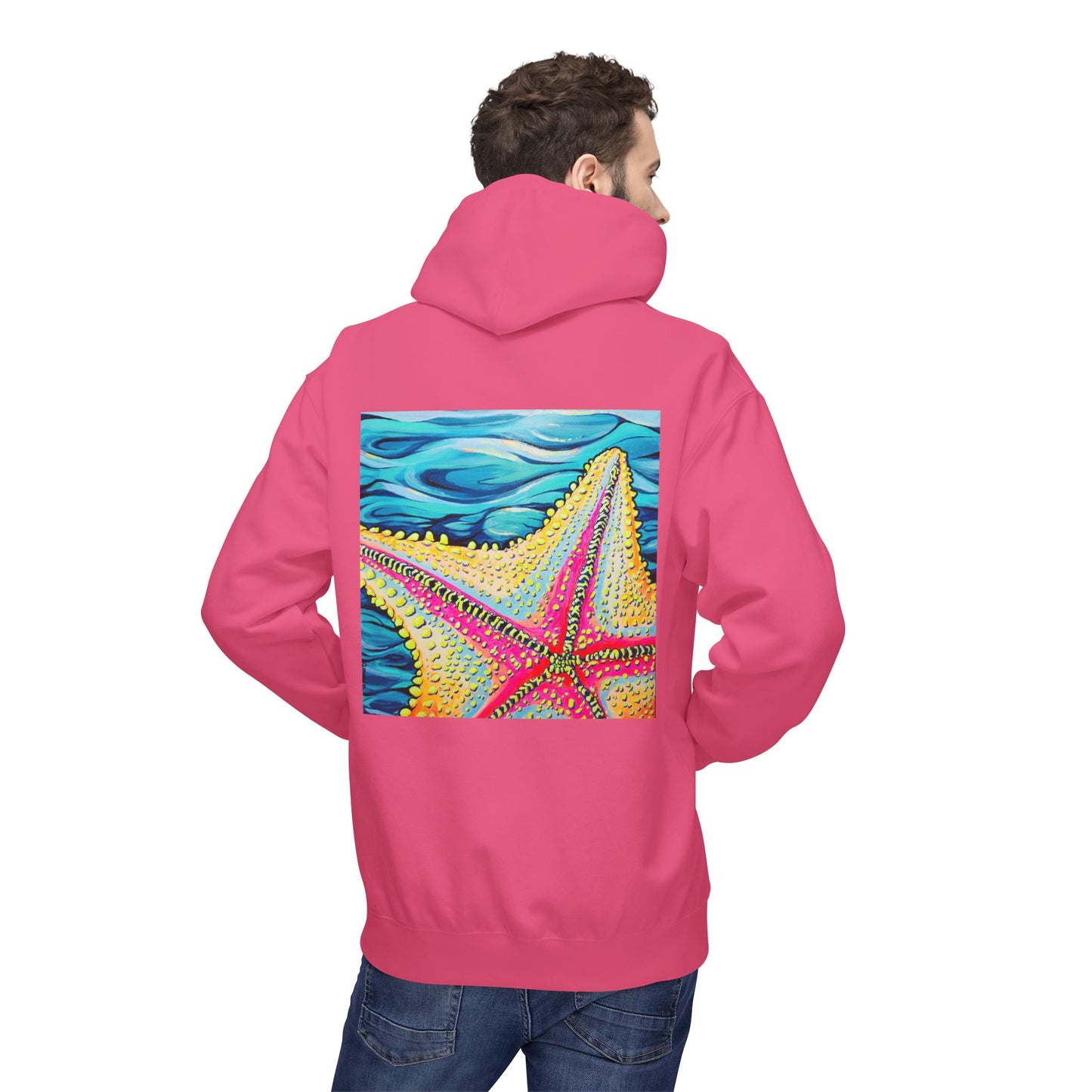 Unisex Starfish Beach Bocas Soft Hoodie