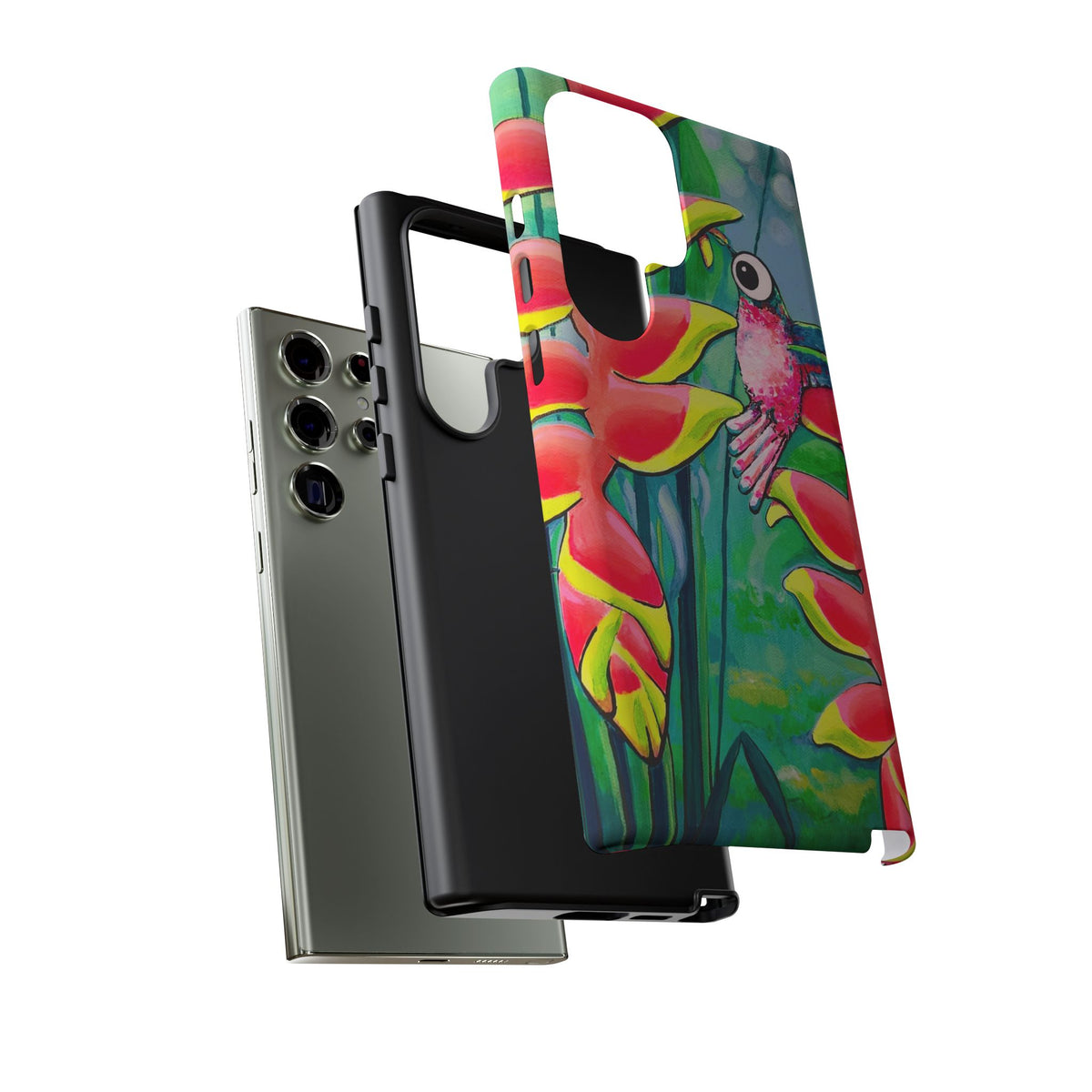 Cyclops Hummingbirds Tough Phone Case