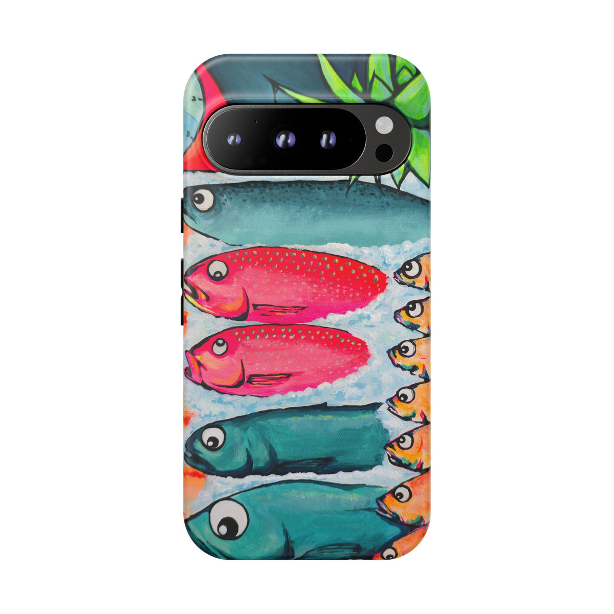 Neon Cabo Fish Market Tough Phone Case