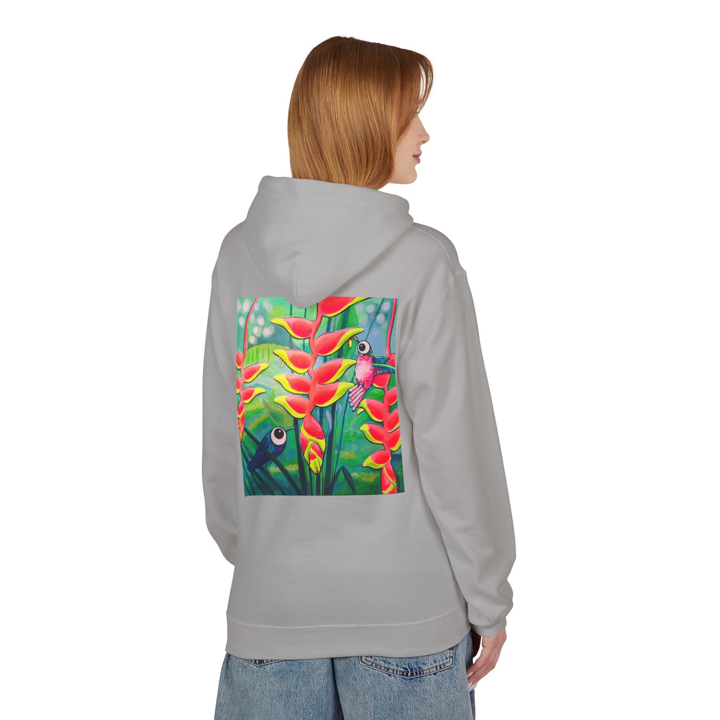 Unisex Cyclops Hummingbirds Soft Hoodie