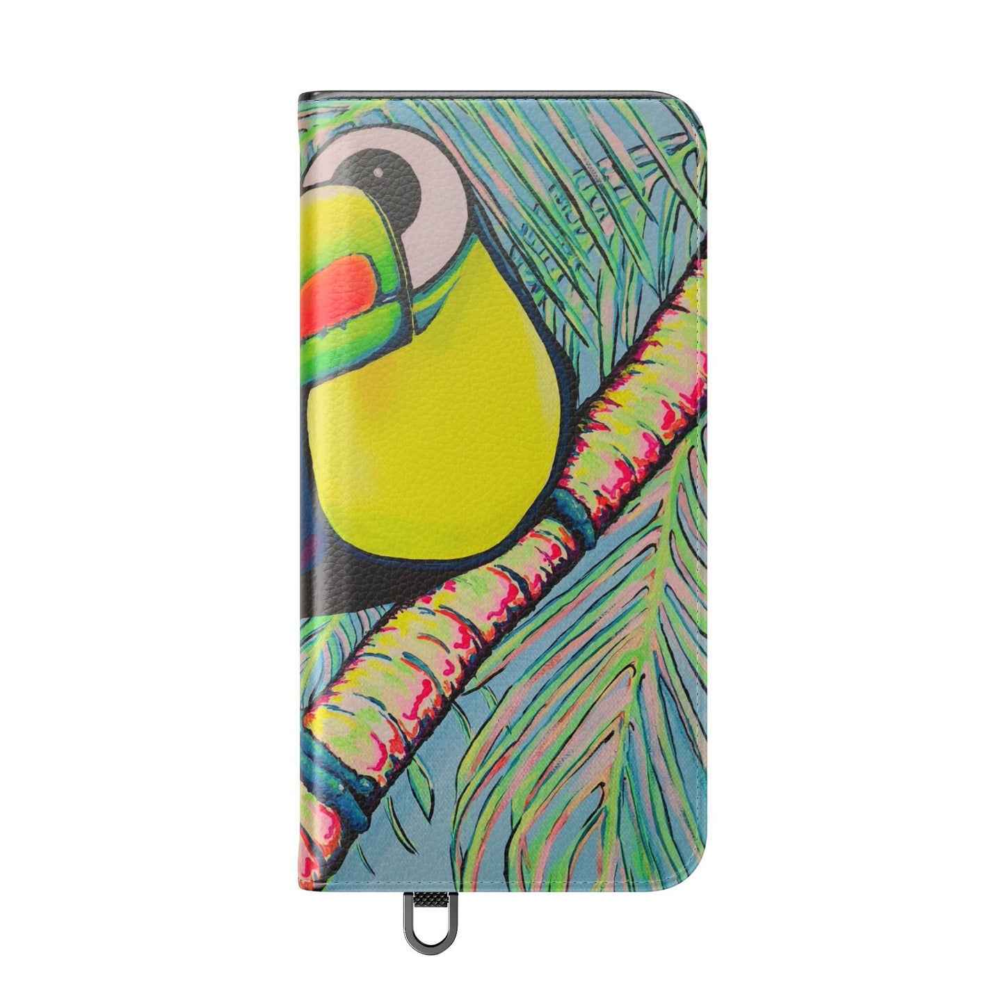 Cyclops Toucan Flip Phone Case – Wallet Cover with Card Slots