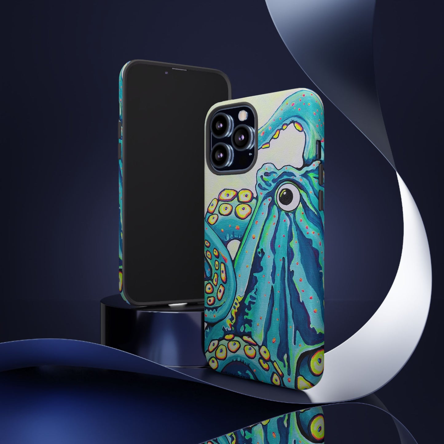 Cyclops Octopus Tough Phone Case