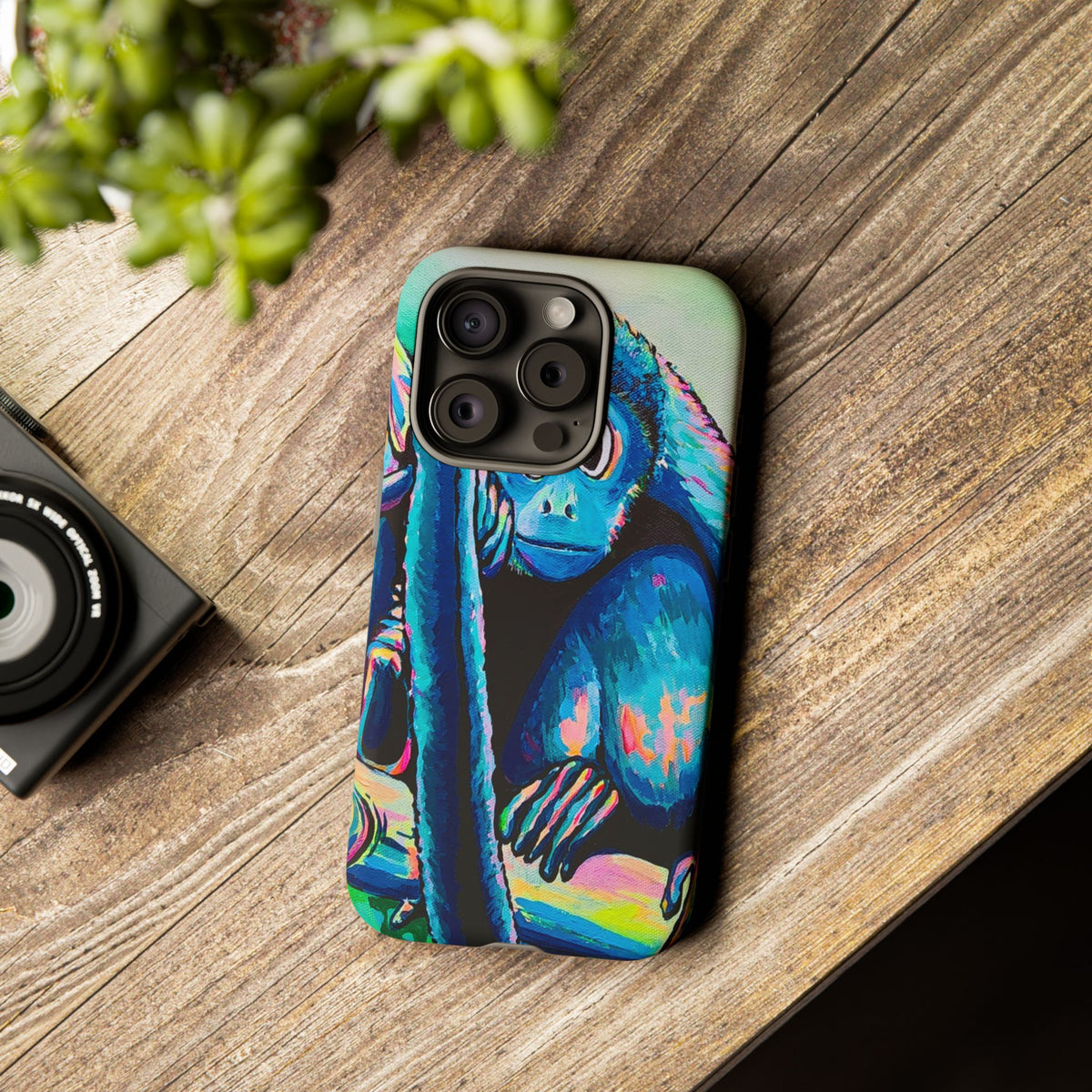 Cyclops Monkey Tough Phone Case