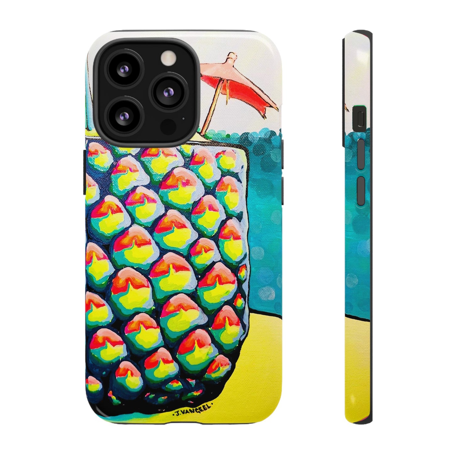 Neon Piña Colada Tough Phone Case