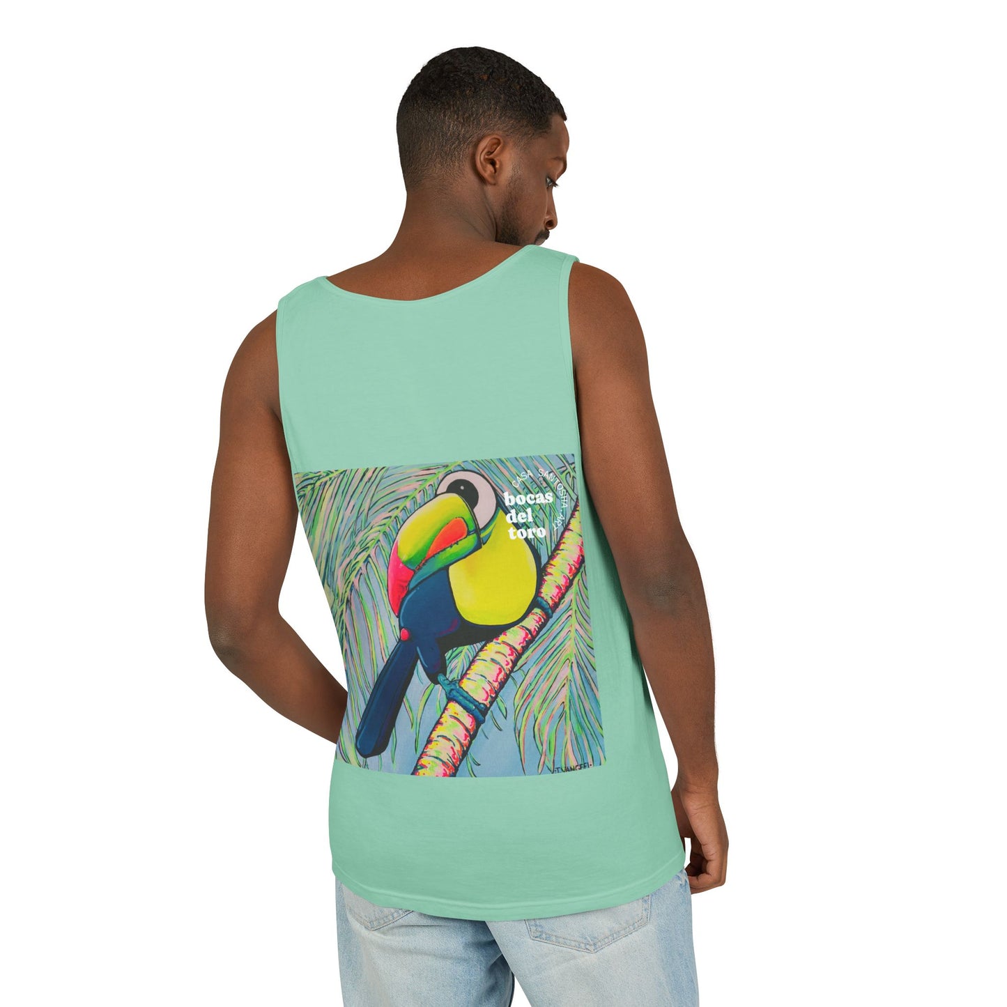 Unisex Cyclops Toucan Tank Top - Perfect for Summer Vibes