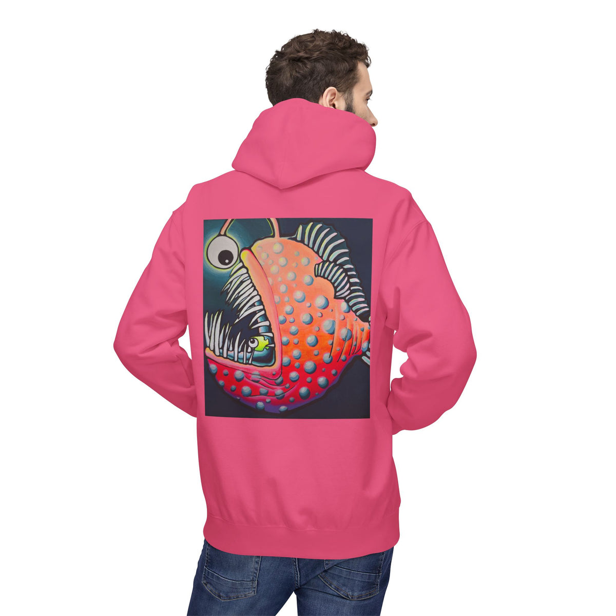 Unisex Cyclops Anglerfish Soft Hoodie