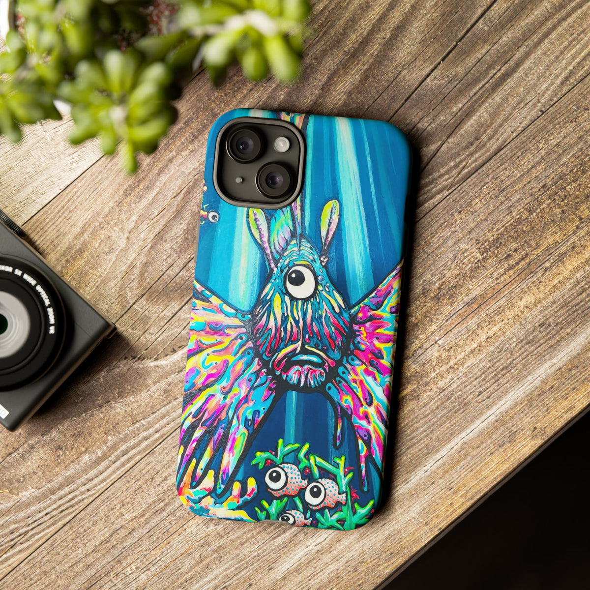 Cyclops Lionfish Tough Phone Case