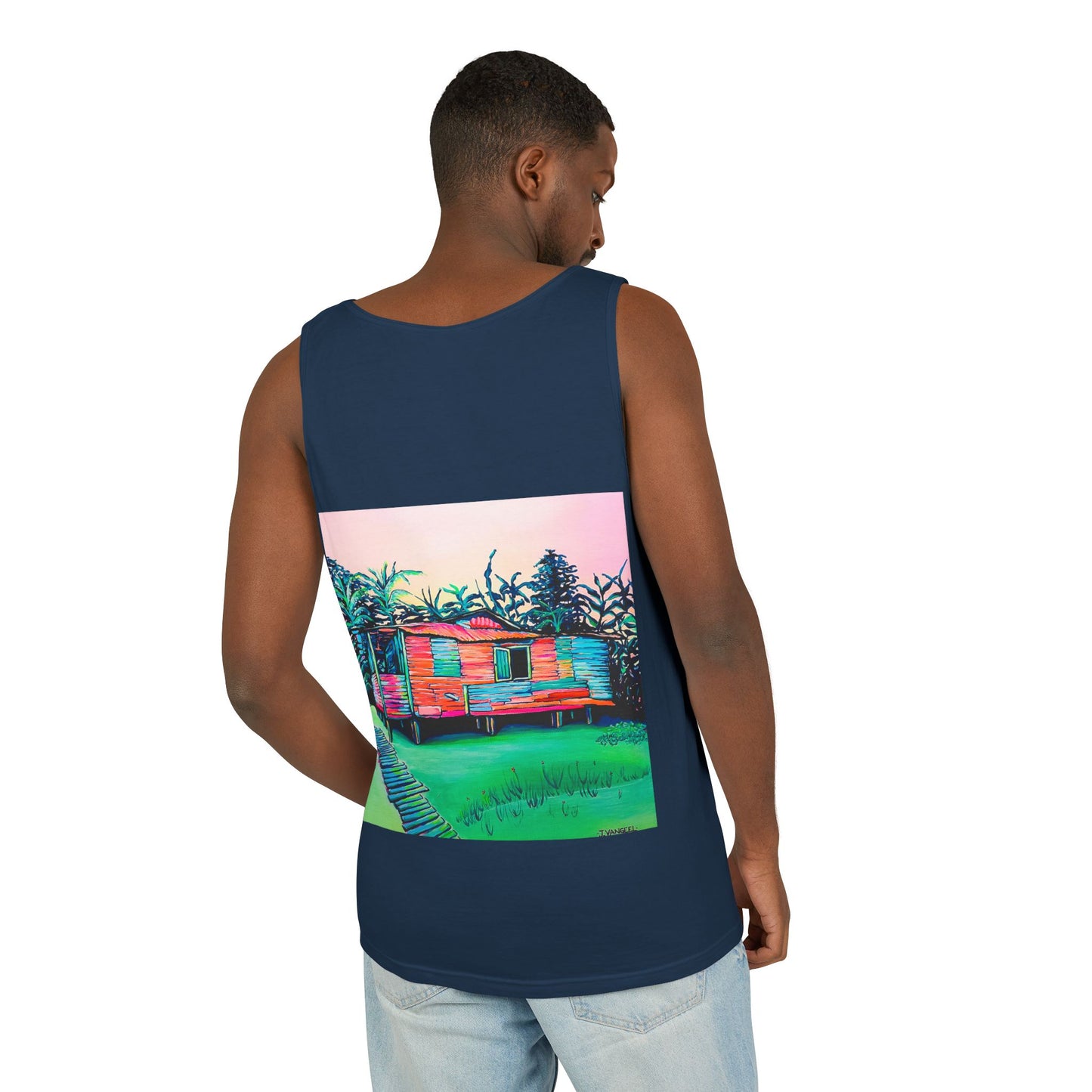 Unisex Luis Russell House Bocas Tank Top - Perfect for Summer Vibes