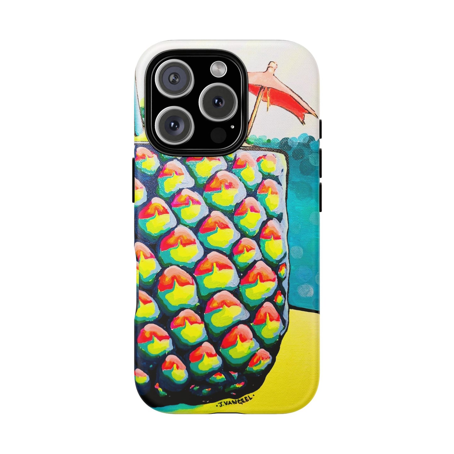 Neon Piña Colada Tough Phone Case