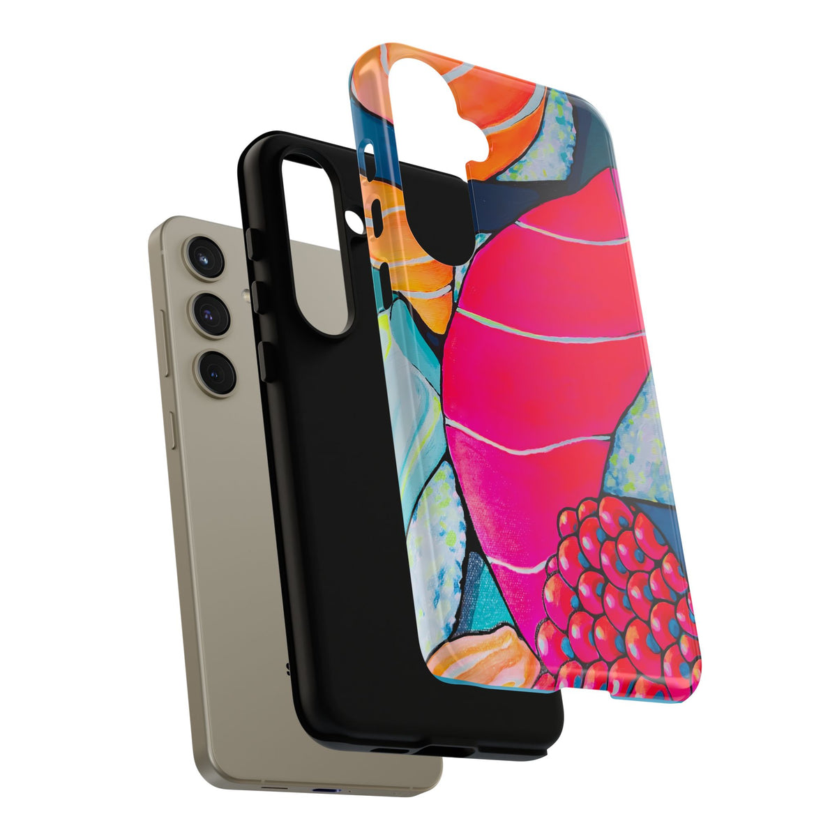 Coque de téléphone résistante Néon Sushi