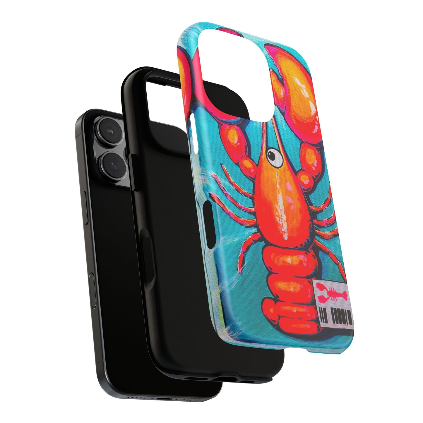Neon Lobster Tough Phone Case