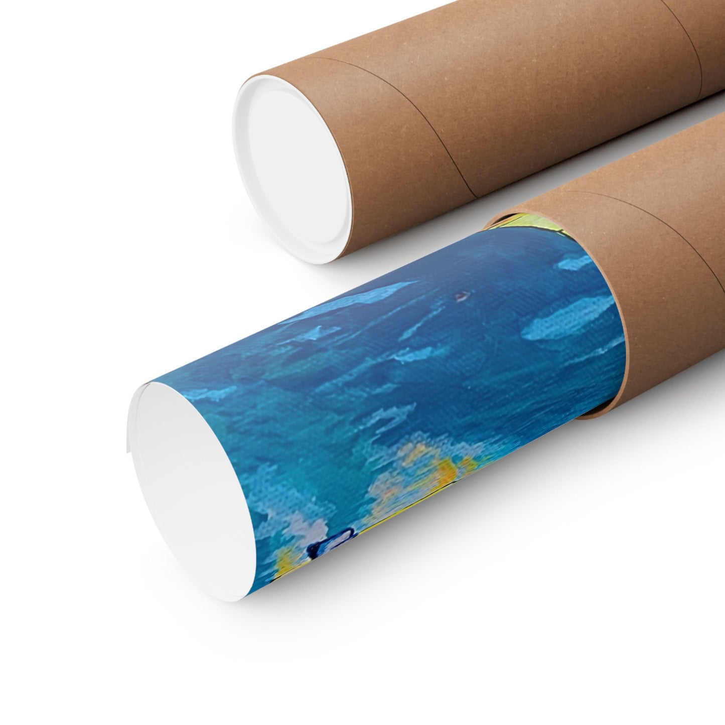 Cyclops Cat and Dog in Bocas Giclée Art Poster